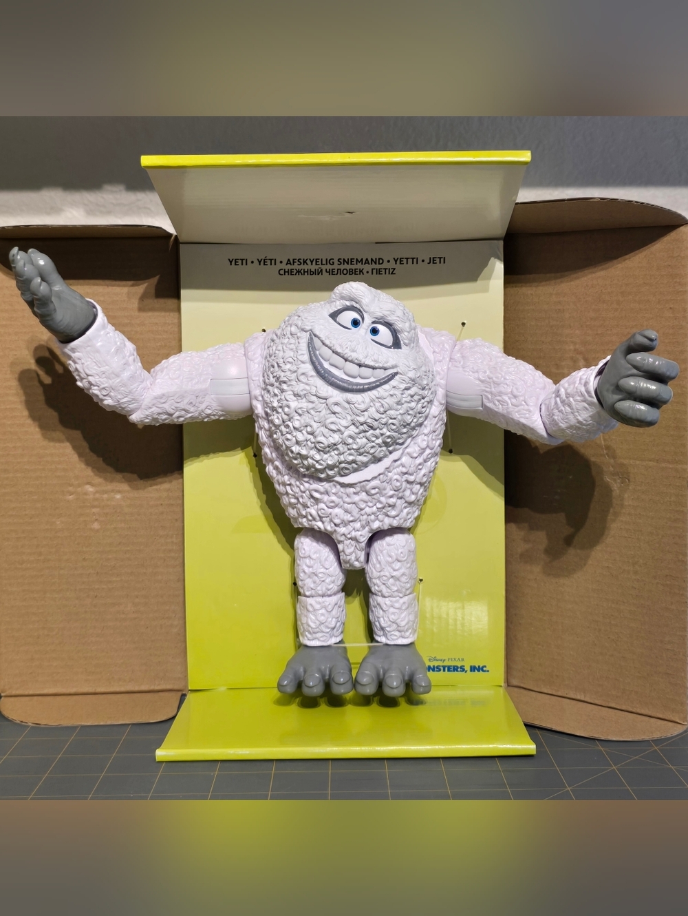 Monsters Inc. Yeti Action Figure